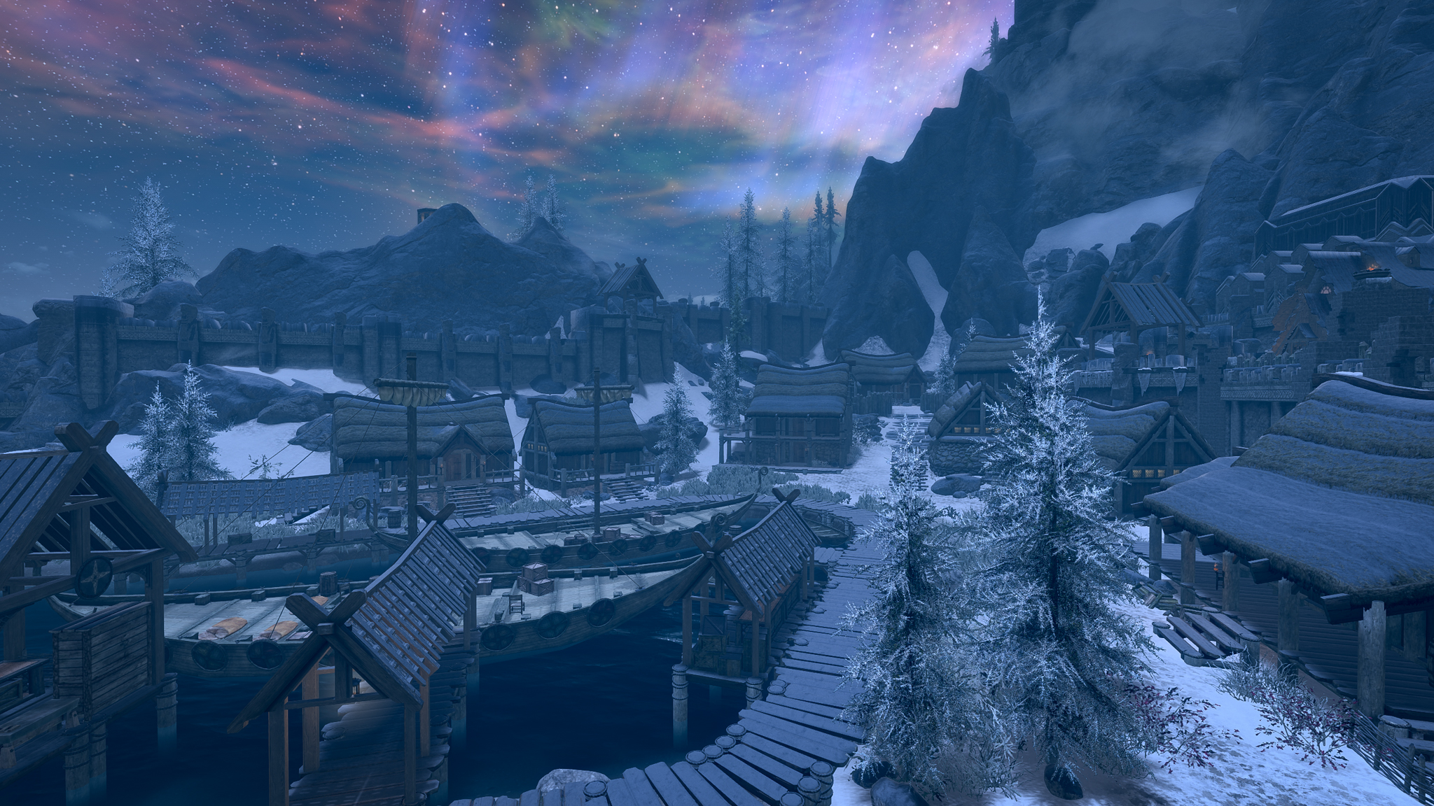 Dawnstar harbour placeholder